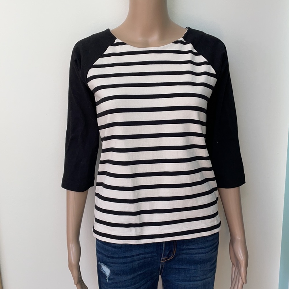 J Crew striped top sailorcore